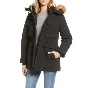 PENDLETON - Nordic Genuine Raccoon Fur Trim Hood Anorak (Medium)